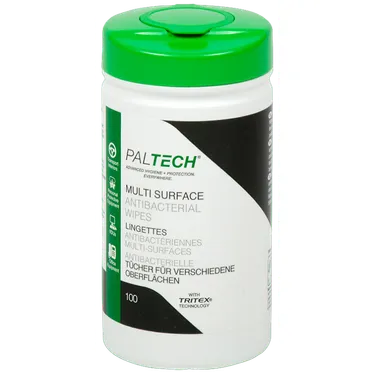 PAL desinfeksjons wipes til sensitive overflater