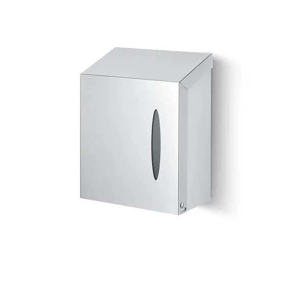 Papirdispenser for foldepapir