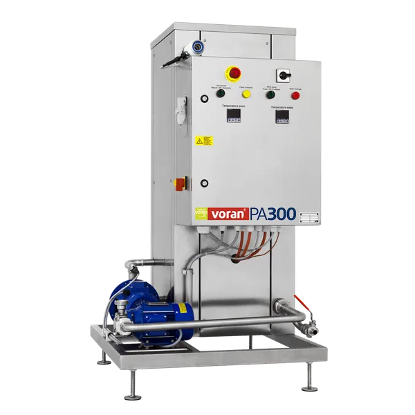 Voran pasteurisering med elektrisitet 