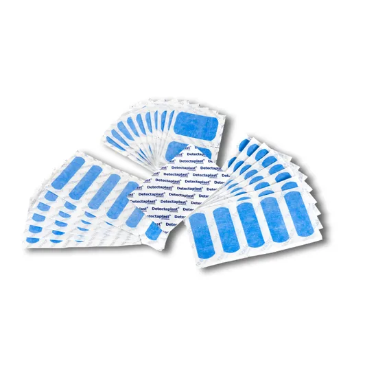 Detektbare plaster, 100stk - 3 størrelser