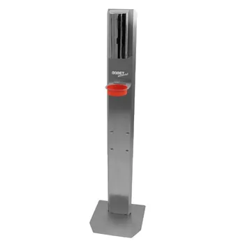 Såpedispenser elektronisk + foktkonsoll m/drypplate