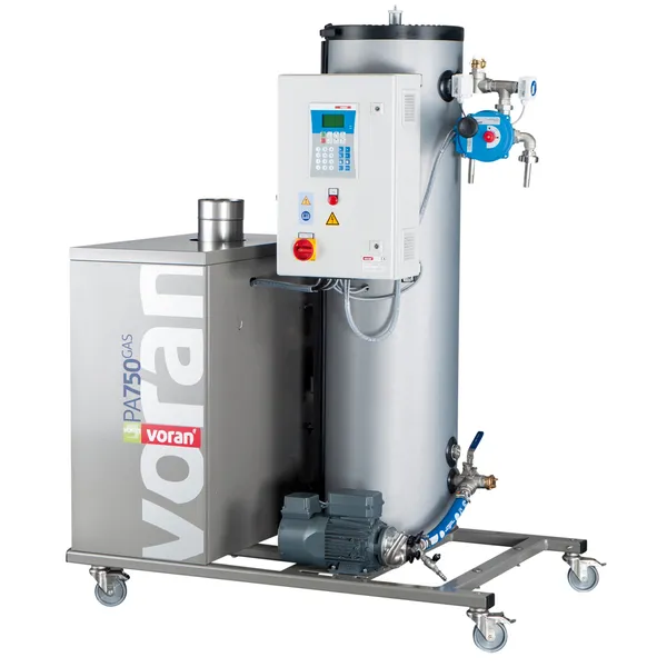 Voran pasteurisering med gassfyrt brenner