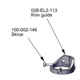 Freund knivguide til evo2 trimmere