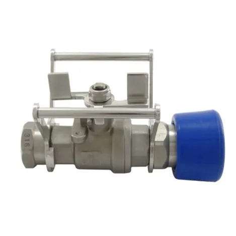 Lavtrykksventil 1/2", rustfri 316