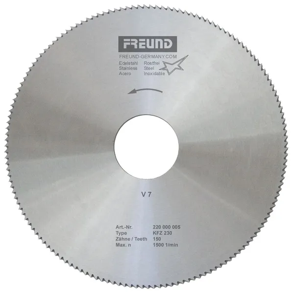 Sagblad KFZ 280, fintagget