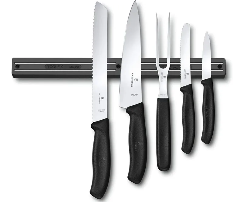 Magnetlist 35 cm sort Victorinox