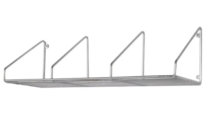 Hylle rustfri 1200mm 3-rom