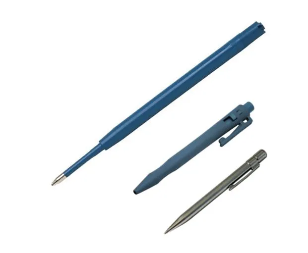 Refill blå til detektbare penner