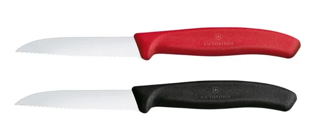 Victorinox skrellekniv 8cm tagget blad