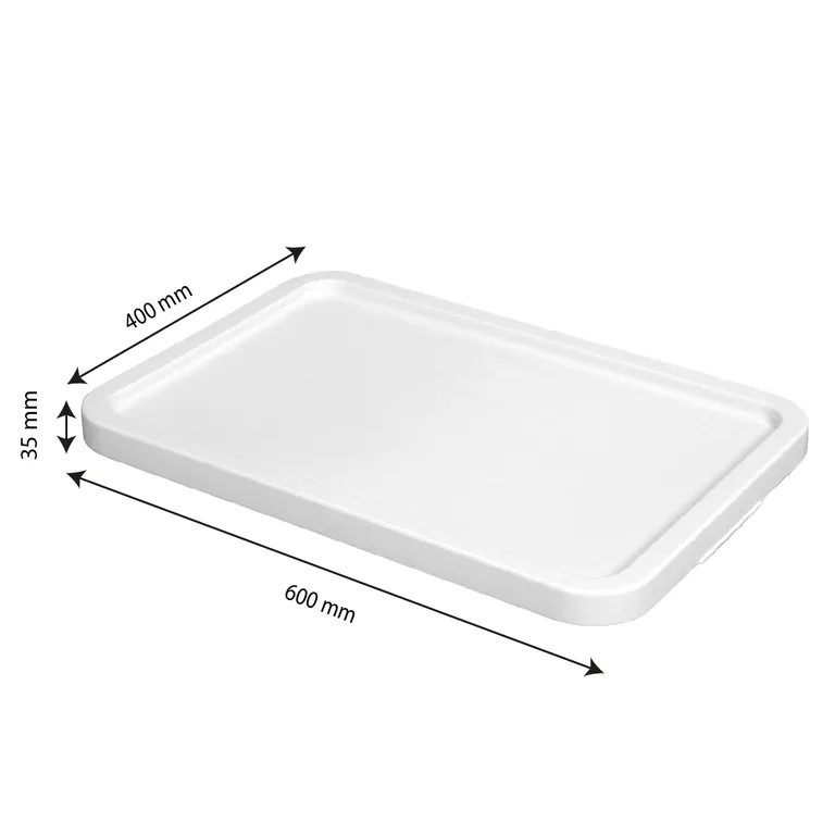 Lokk til Gilac plastkasse 600x400mm