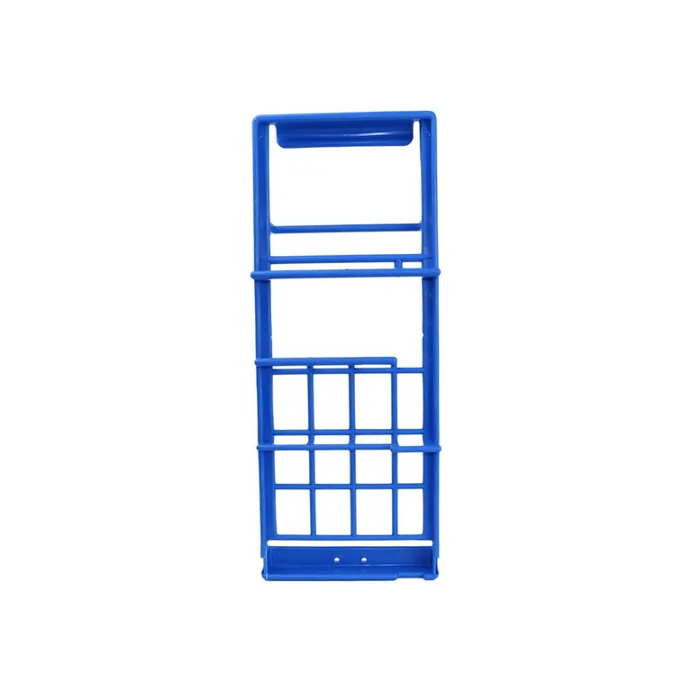 Knivholder blå til 3 kniver + knivstål