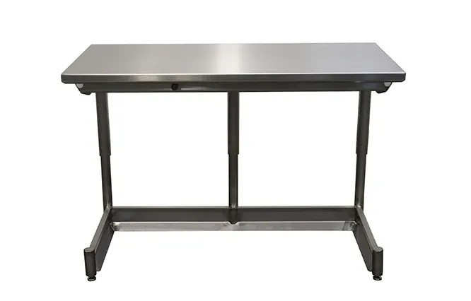 Arbeidsbord hev/senk 1400x700mm, H:750-1000mm
