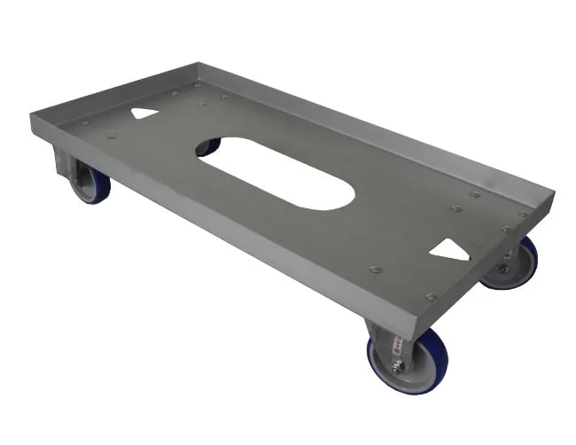 Bakketralle rustfri 745x390mm