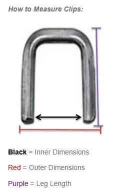 Klips H18 til H-3 klipser
