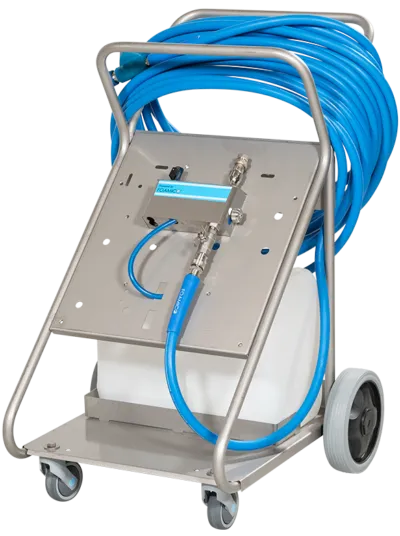 Vogn for satellitter