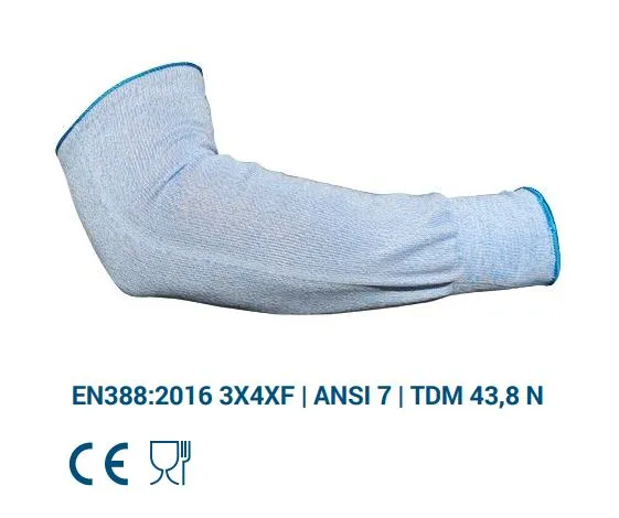 Vernearm Cutguard tekstil 40cm blå