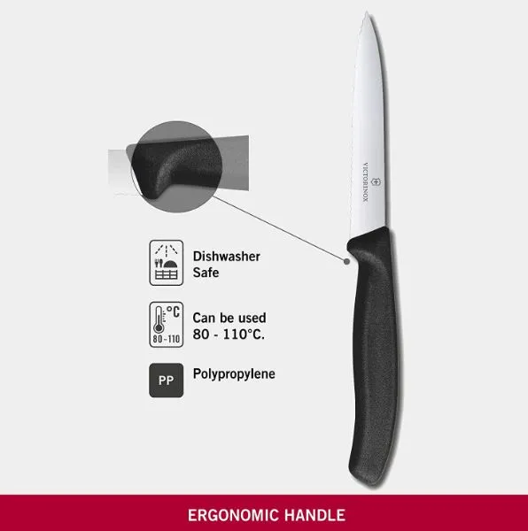 Skrellekniv 6.7733 10cm tagget blad