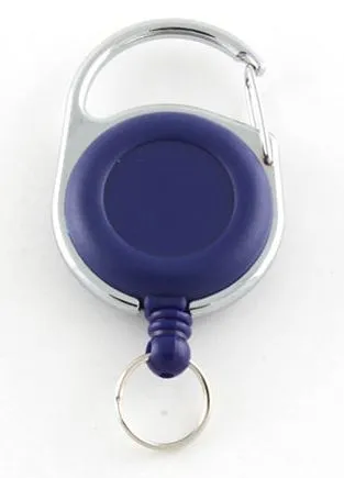 Detektbar penn m/tilbaketrekk blått blekk