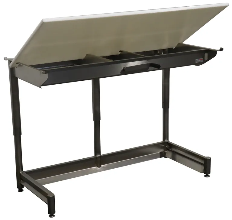 Arbeidsbord hev/senk 1400x700mm, H:750-1000mm