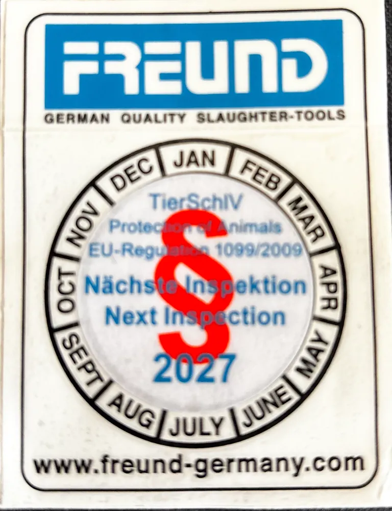 Sertifisering Freund Schermer bedøvelsesskap